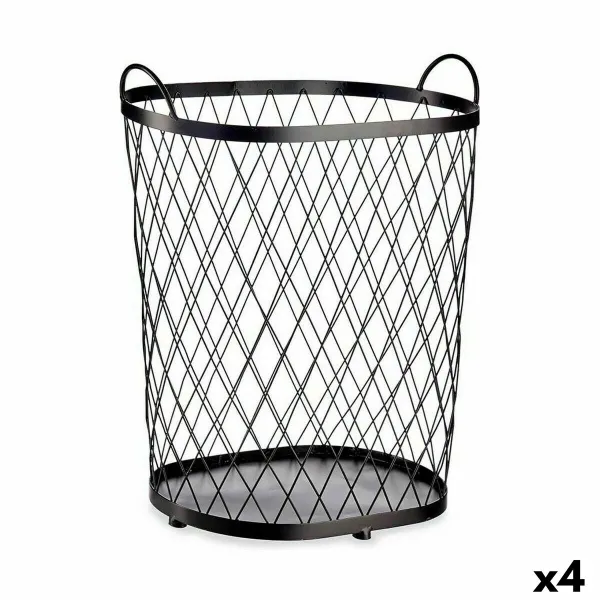 Kori Gift Decor Musta Metalli 40 L (4 osaa)