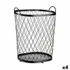 Korv Gift Decor Must Metall 40 L (4 Ühikut)