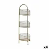 Lentyna Gift Decor Auksinis Metalinis 21,2 x 97 x 28,5 cm (4 vnt.)