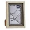 Фото рамка Gift Decor Бежевый Серый Стеклянный Пластик (6 штук)