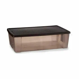 Контейнер для хранения с крышкой Stefanplast Elegance Коричневый Пластик 30 L (6 штук)