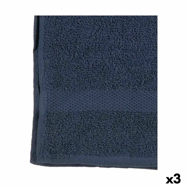 Банное полотенце Berilo Синий 90 x 0,5 x 150 cm 45 x 5 x 24,5 cm (3 штук)
