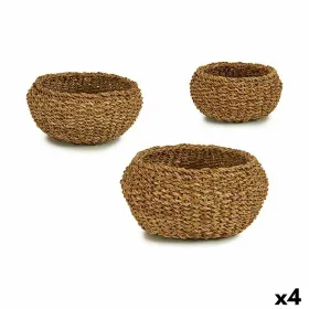 Набор корзин Gift Decor Коричневый Морские водоросли (4 штук)