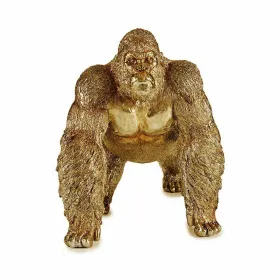 Dekoratīvās figūriņas Gift Decor Bronza Gorilla 20 x 27,5 x 34 cm (2 gb.)