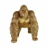 Декоративная фигура Gift Decor Позолоченный Горилла 20 x 27,5 x 34 cm (2 штук)