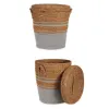 Корзина Gift Decor Коричневый Серый Морские водоросли (4 штук)