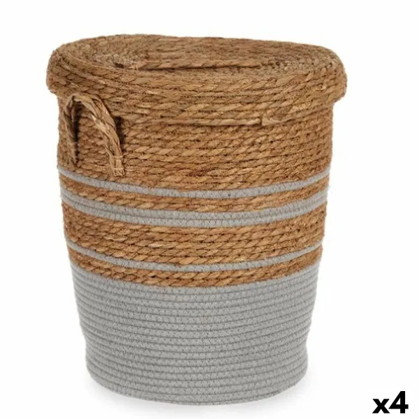 Корзина Gift Decor Коричневый Серый Морские водоросли (4 штук)