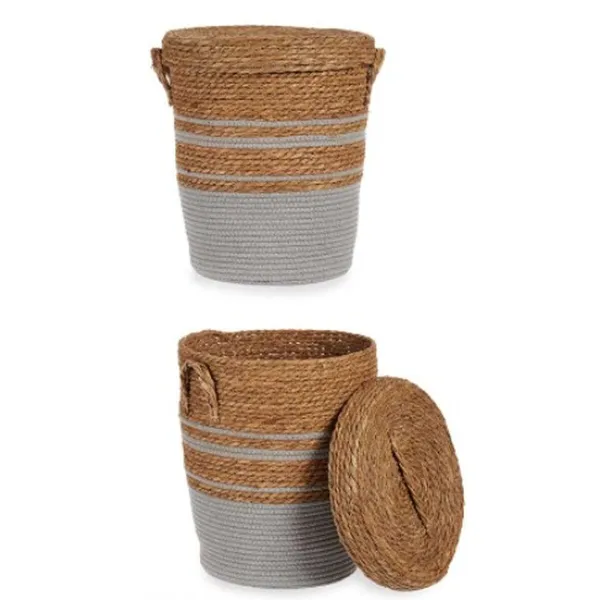 Корзина Gift Decor Коричневый Серый Морские водоросли (4 штук)