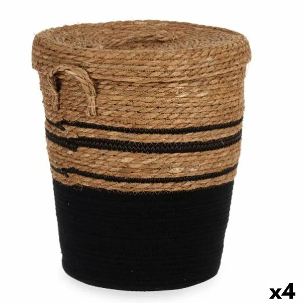 Корзина Gift Decor Коричневый Чёрный Морские водоросли (4 штук)