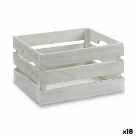 Dekoratīvs skapītis Gift Decor Balts Koks Papele Drvo topole (18 gb.)
