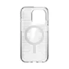 Speck Gemshell Grip + MagSafe - Case for iPhone 15 Pro (Clear / Chrome Finish)