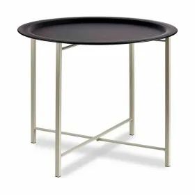 Side table Gift Decor White Black 62 x 48,5 x 62 cm (4 Units)