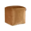 Pehmustettu istuin Gift Decor Beige polystyreeni Sametti (4 osaa)