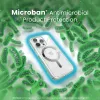 Speck Gemshell Grip + MagSafe - Case for iPhone 15 Pro (Clear / Chrome Finish)