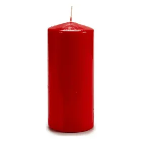 Candle Acorde Red 9 x 20 x 9 cm (4 Units)