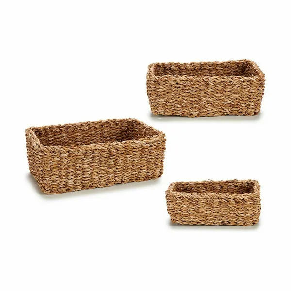 Набор корзин Gift Decor Коричневый Морские водоросли 3 L 5 L 8 L (6 штук)