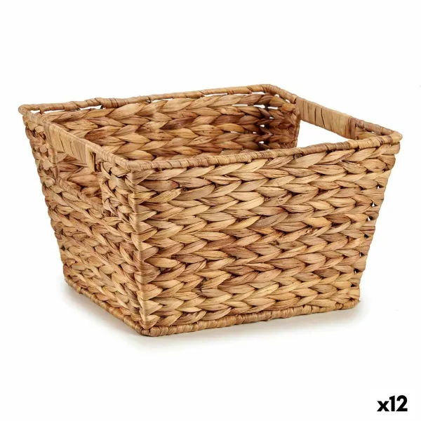 Корзина Gift Decor Коричневый Металл Водный гиацинт (12 штук)
