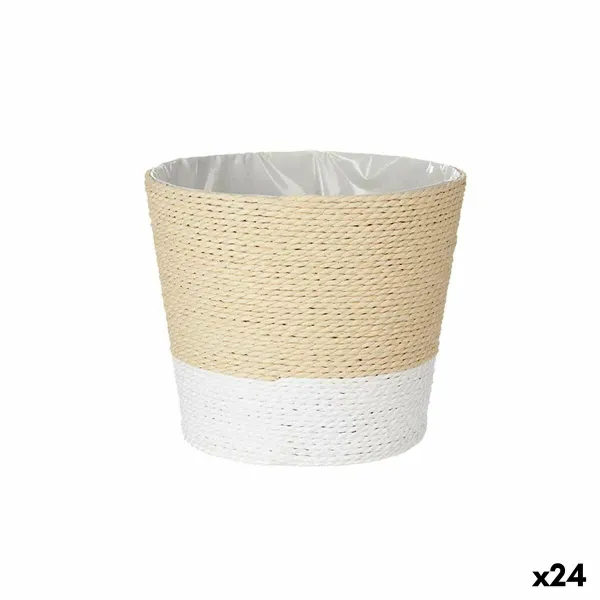Kabantis šviestuvas Ibergarden Balta Virvė Plastmasinis 19,5 x 17,5 x 19,5 cm 19,5 x 16,5 x 19,5 cm (24 vnt.)