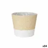 stādītājs Ibergarden Balts Virve Plastmasa 19,5 x 17,5 x 19,5 cm 19,5 x 16,5 x 19,5 cm (24 gb.)