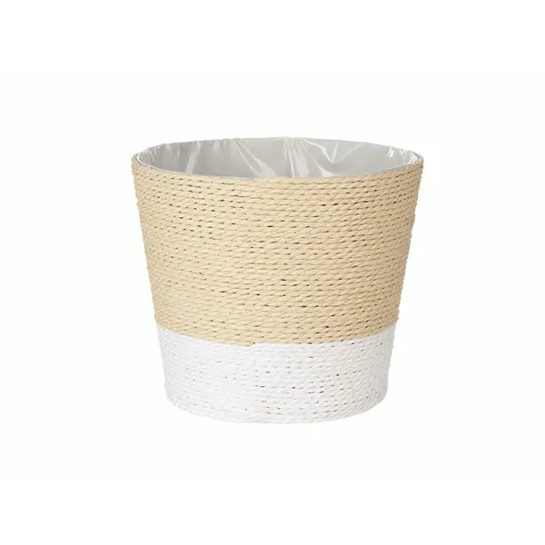 stādītājs Ibergarden Balts Virve Plastmasa 19,5 x 17,5 x 19,5 cm 19,5 x 16,5 x 19,5 cm (24 gb.)