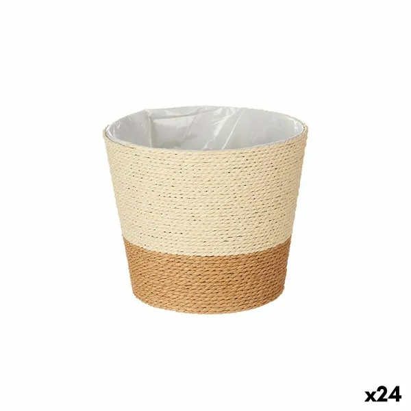 Kabantis šviestuvas Ibergarden Ruda Virvė Plastmasinis 19,5 x 17,5 x 19,5 cm 19,5 x 16,5 x 19,5 cm (24 vnt.)