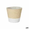 Kabantis šviestuvas Ibergarden Balta Virvė Plastmasinis 14 x 12,5 x 14 cm 14 x 13 x 14 cm (24 vnt.)