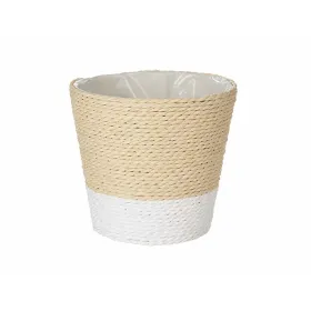 Kasvit Ibergarden Valkoinen Köysi Muovinen 14 x 12,5 x 14 cm 14 x 13 x 14 cm (24 osaa)