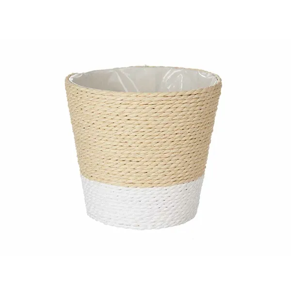 stādītājs Ibergarden Balts Virve Plastmasa 14 x 12,5 x 14 cm 14 x 13 x 14 cm (24 gb.)