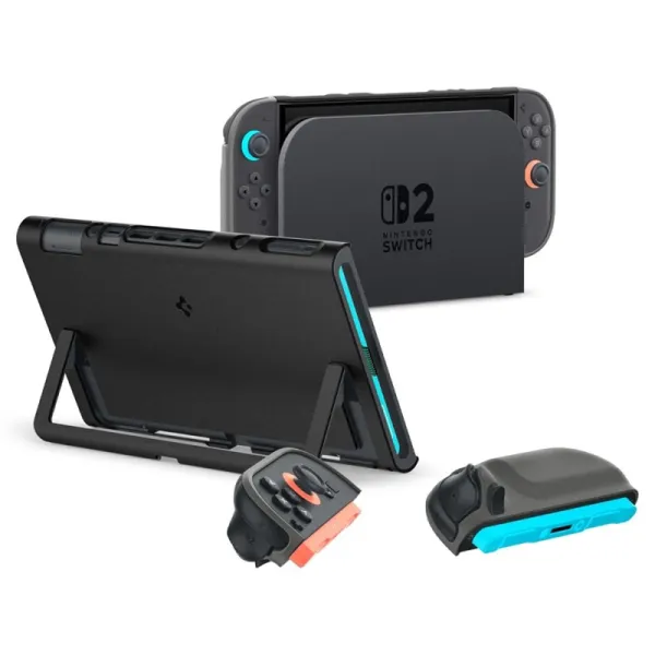 Spigen Nano Pop - Case for Nintendo Switch 2 (Black Sesame)