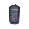 Laundry Basket Kipit Laundry Sevice Dark blue Cloth Plastic 40 L 34 x 52,5 x 34 cm (4 Units)