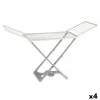 Taitettava kuivausteline Kipit Pompeya Antrasiitinharmaa Hartsi polypropeeni 190 x 56 x 115 cm 56 x 7 x 121 cm (4 osaa)