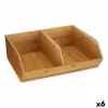Organizacinę sudedama dėžė Kinvara JWKW-5152 (2) Ruda Bambukas 34,5 x 13 x 31 cm (6 vnt.)