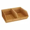 Pinottava järjestelylaatikko Kinvara JWKW-5152 (2) Ruskea Bambu 34,5 x 13 x 31 cm (6 osaa)