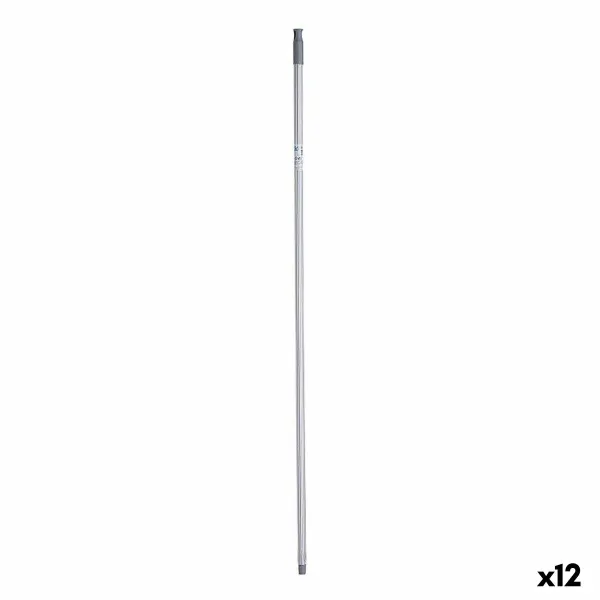 Slotas Rokturis Pelēks Metāls 2,3 x 130 x 2,3 cm Strīpas (12 gb.)