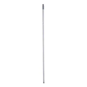 Broom handle Grey Metal 2,3 x 130 x 2,3 cm Stripes (12 Units)