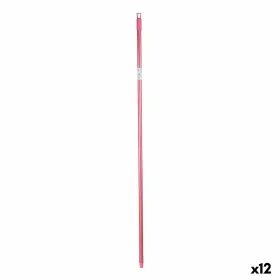 Šluotos rankena Rožinė Metalinis 2,3 x 130 x 2,3 cm (12 vnt.)