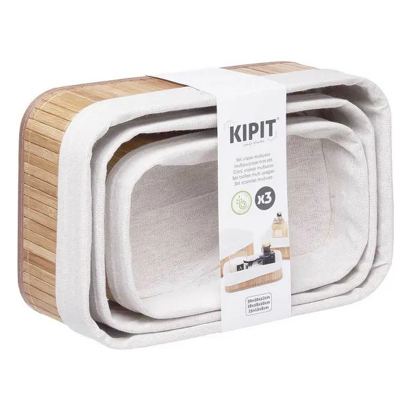 Набор штабелируемых органайзеров Kipit 31 x 12 x 21 cm 4 штук