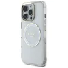 Guess IML Metal Colored Circle Classic Logo MagSafe - Case for iPhone 16 Pro (white)