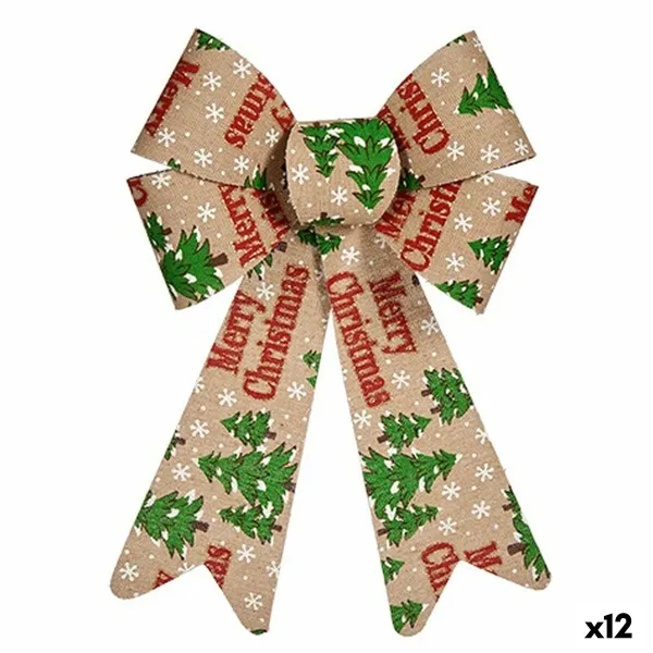 Lasso Krist+ Merry Christmas Monivärinen 16 x 24 x 4 cm Joulukuusenpallo (12 osaa)