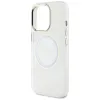 Guess IML Metal Colored Circle Classic Logo MagSafe - Case for iPhone 16 Pro (white)