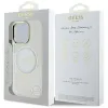 Guess IML Metal Colored Circle Classic Logo MagSafe - Case for iPhone 16 Pro (white)