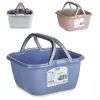 Laundry Basket Stefanplast Plastic 13 L 36 x 18 x 34,5 cm 36 x 18 x 36,5 cm With handles (48 Units)