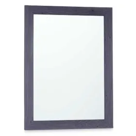 Sieninis veidrodis Gift Decor Mėlyna 60 x 80 cm 60,4 x 80,4 x 2 cm Medžio MDF Stačiakampis (2 vnt.)