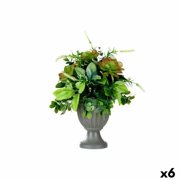 Dekoratīvs Augs Ibergarden Plastmasa Vīnaglāze 25 x 36 x 25 cm (4 gb.)
