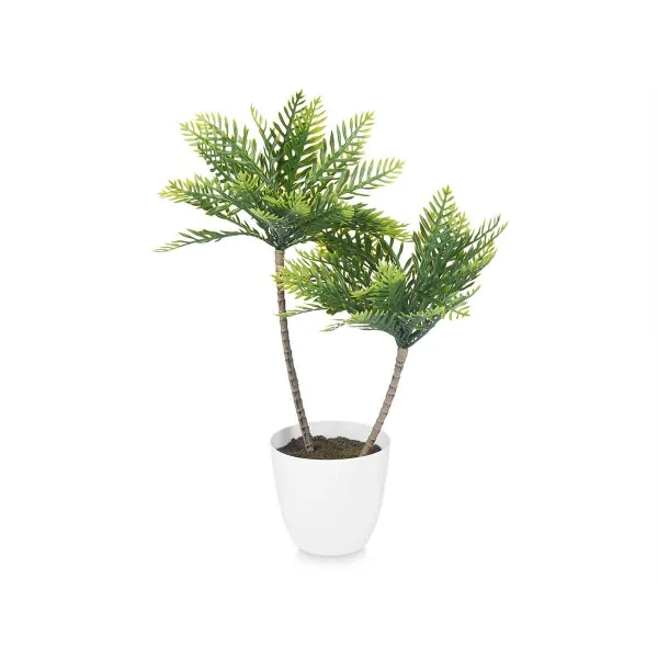 Decorative Plant Ibergarden Plastic Palm tree 36 x 55,5 x 24 cm 15 x 60 x 15 cm (6 Units)