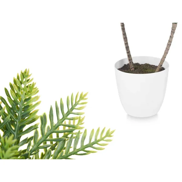 Decorative Plant Ibergarden Plastic Palm tree 36 x 55,5 x 24 cm 15 x 60 x 15 cm (6 Units)