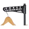 Clothes Line Kipit Black Natural Iron Plastic 82 x 165 x 59 cm 80 x 15 x 10 cm 15 x 80,7 x 10 cm
