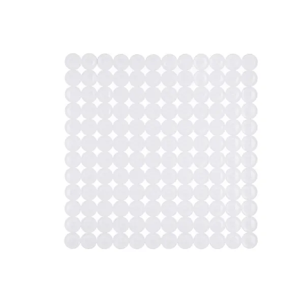 Non-slip Shower Mat Berilo White PVC 68 x 36 x 1 cm (6 Units)