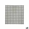 Non-slip Shower Mat Berilo Grey PVC 54 x 54 x 1 cm 6 x 55 x 6 cm (6 Units)