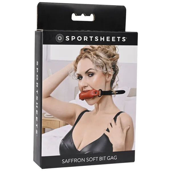 Mouth Gag Sportsheets Soft Black/Red